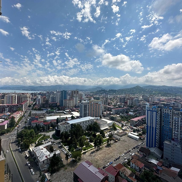 Квартира в черном каркасе на Абусеридзе