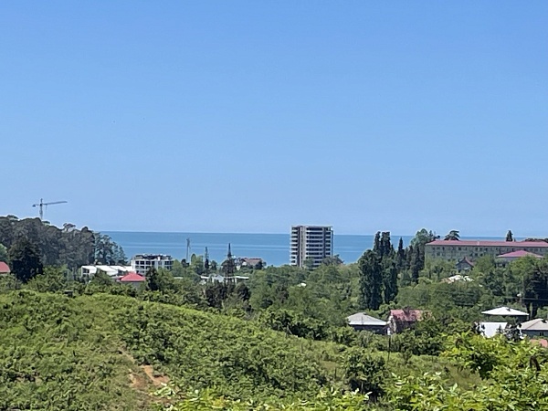 Участок с видом на море