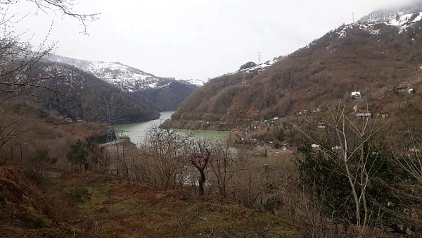 The site at the confluence of two rivers