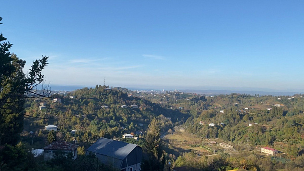 Участок в Дагве с видом на море