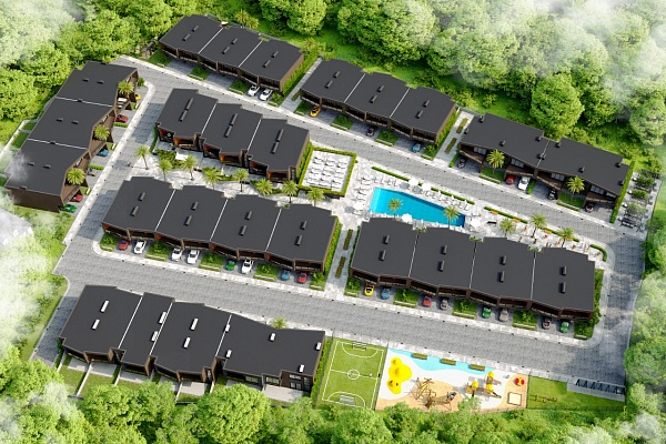 Vrstne hiše v Polo Villas Signature