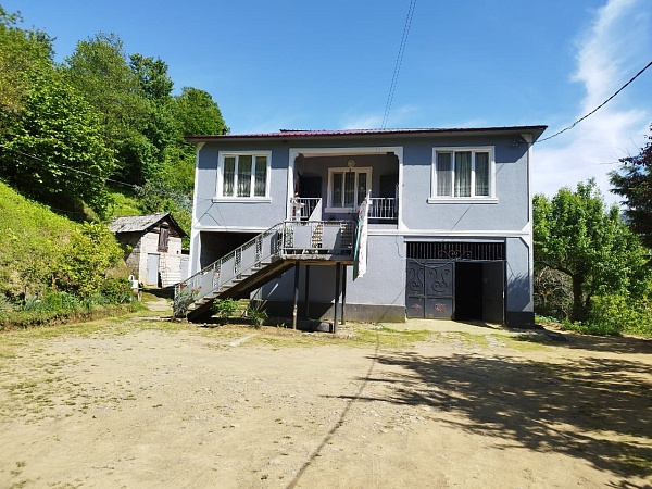 Plot together with a house in the suburbs of Batumi
